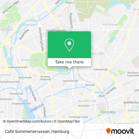 Карта Café Sommerterrassen
