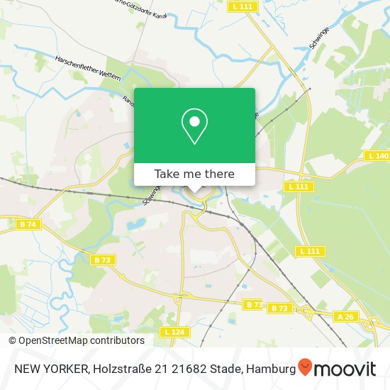 NEW YORKER, Holzstraße 21 21682 Stade map