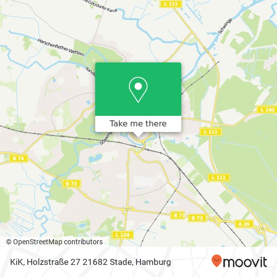 KiK, Holzstraße 27 21682 Stade map