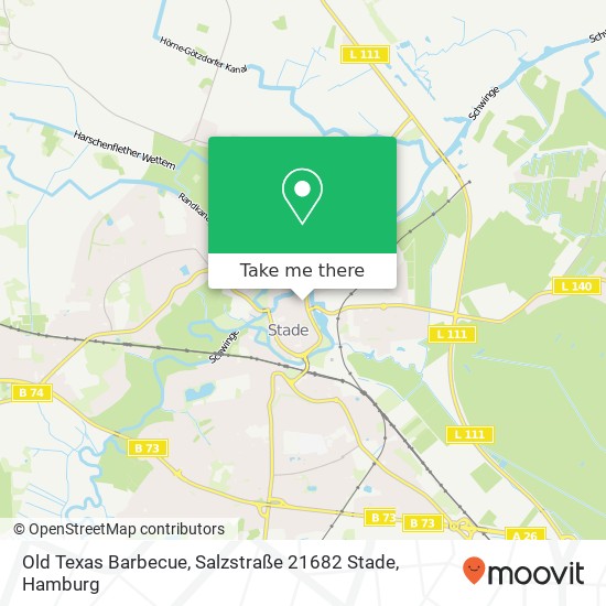 Old Texas Barbecue, Salzstraße 21682 Stade map