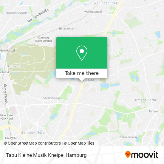 Карта Tabu Kleine Musik Kneipe