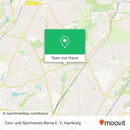 Turn- und Sportverein Berne E. V. map