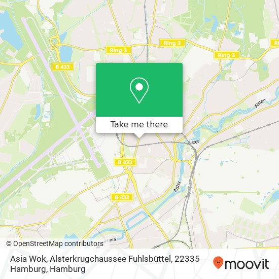 Asia Wok, Alsterkrugchaussee Fuhlsbüttel, 22335 Hamburg map