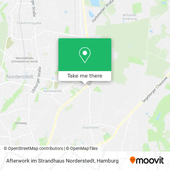 Карта Afterwork im Strandhaus Norderstedt