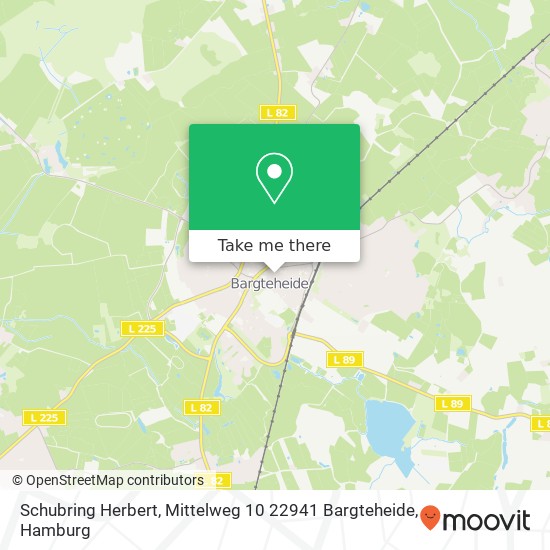 Schubring Herbert, Mittelweg 10 22941 Bargteheide map