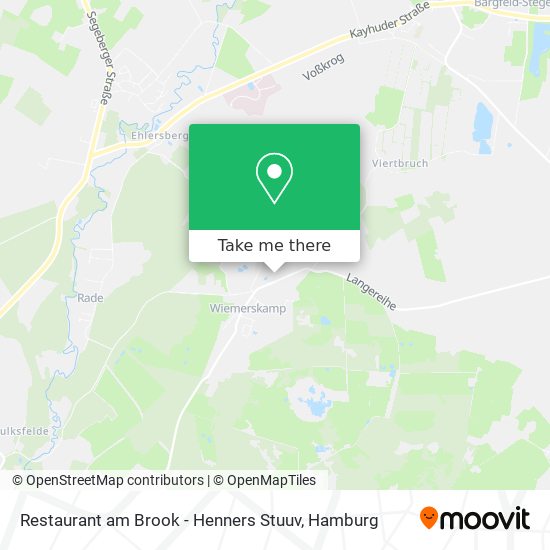 Restaurant am Brook - Henners Stuuv map