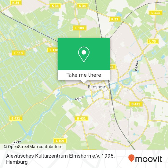 Alevitisches Kulturzentrum Elmshorn e.V. 1995 map