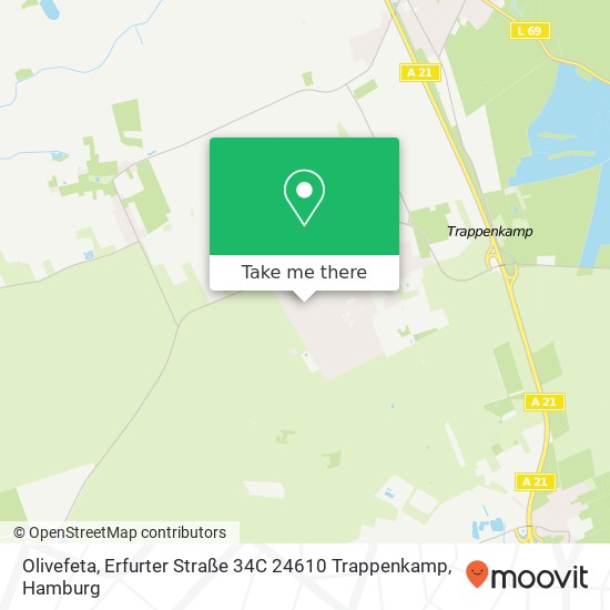 Olivefeta, Erfurter Straße 34C 24610 Trappenkamp map