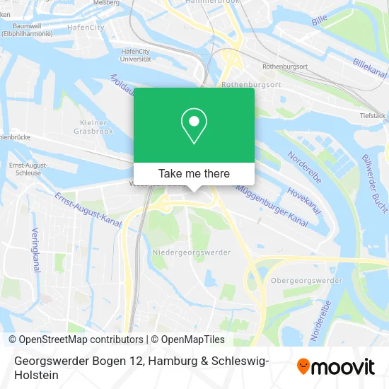 Карта Georgswerder Bogen 12