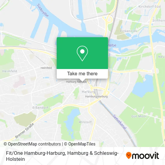 Карта Fit/One Hamburg-Harburg