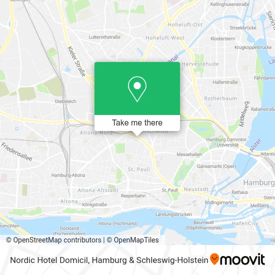 Nordic Hotel Domicil map