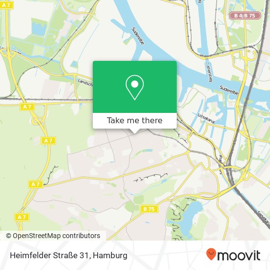 Карта Heimfelder Straße 31