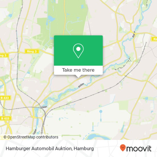 Карта Hamburger Automobil Auktion