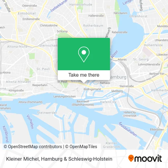 Карта Kleiner Michel