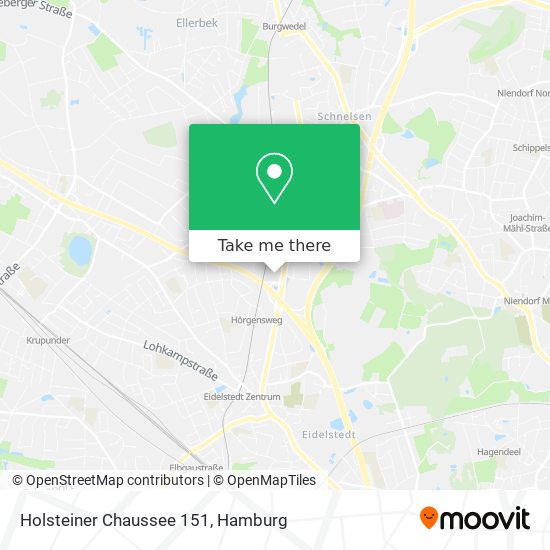 Holsteiner Chaussee 151 map