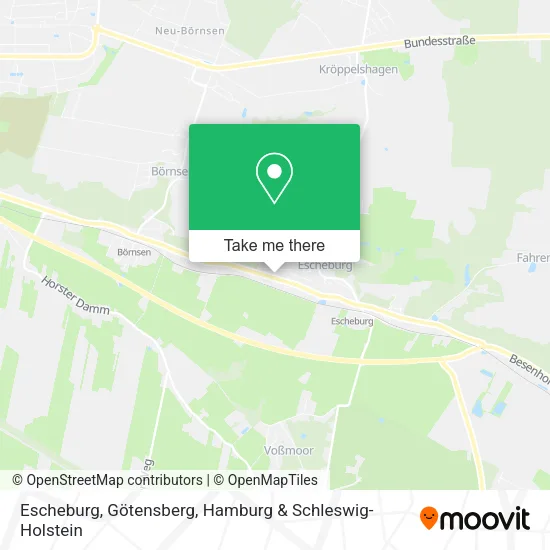 Карта Escheburg, Götensberg