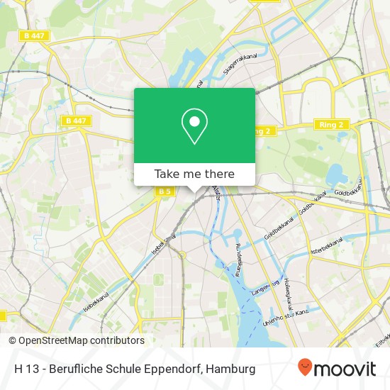 H 13 - Berufliche Schule Eppendorf map