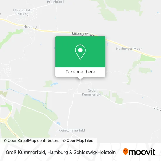 Карта Groß Kummerfeld