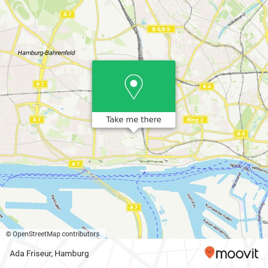 Ada Friseur map