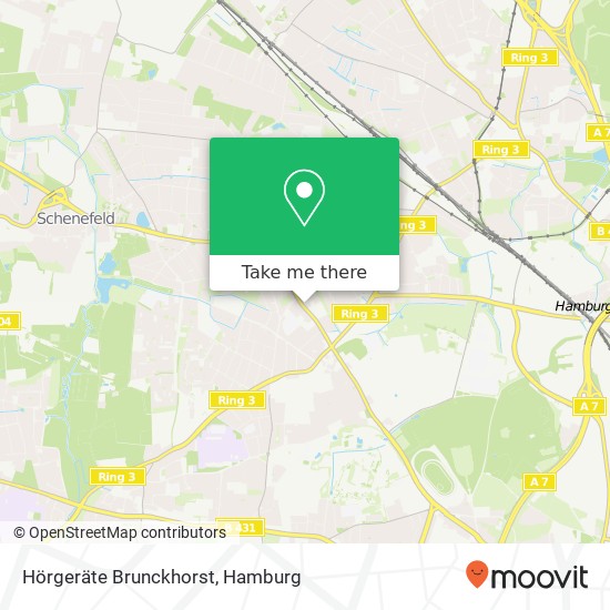 Hörgeräte Brunckhorst map