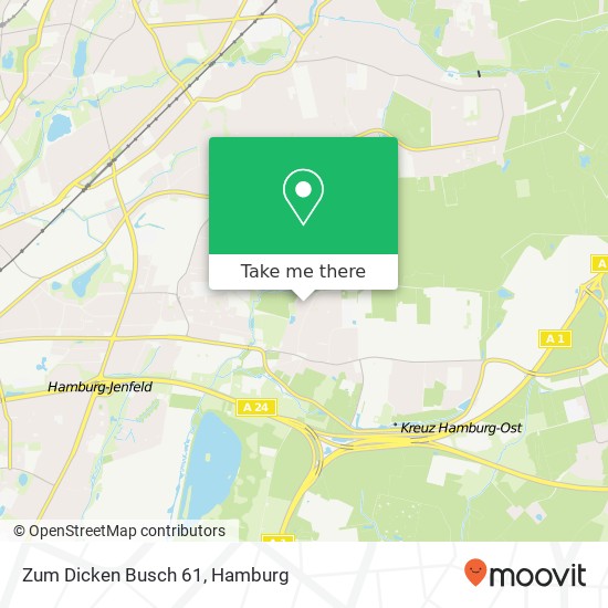 Zum Dicken Busch 61 map