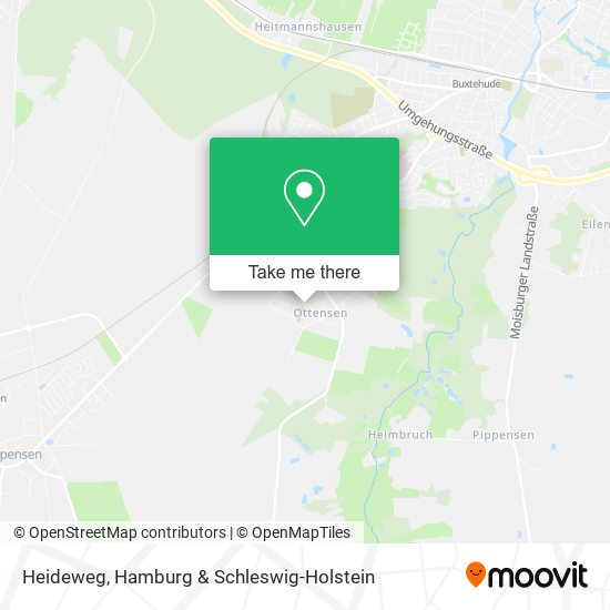 Heideweg map