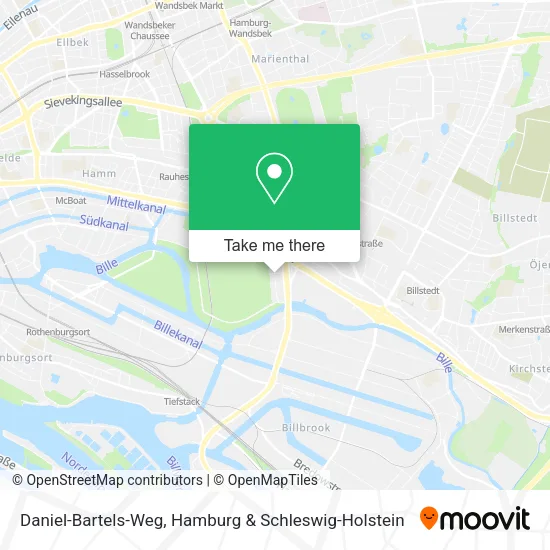 Карта Daniel-Bartels-Weg