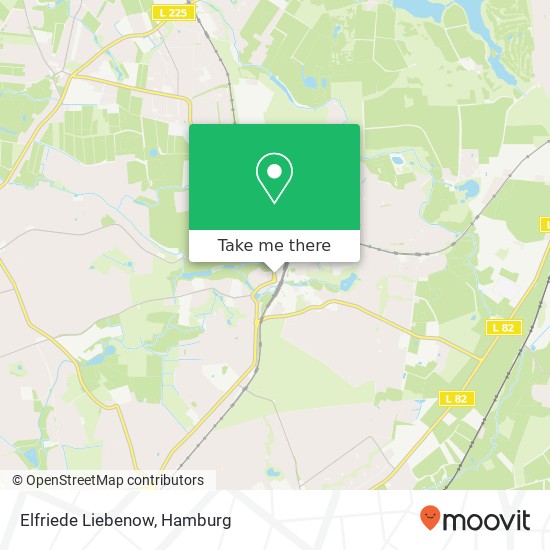 Elfriede Liebenow map