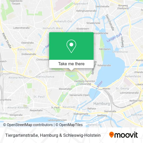 Tiergartenstraße map