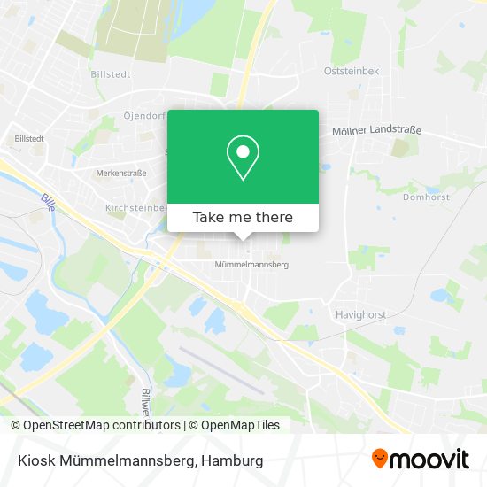 Kiosk Mümmelmannsberg map