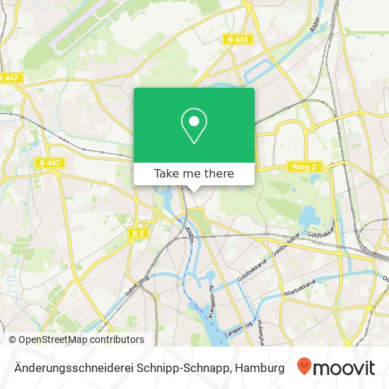 Änderungsschneiderei Schnipp-Schnapp map