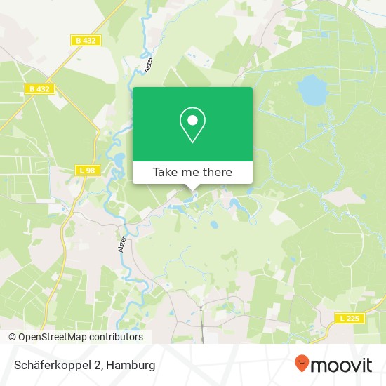 Schäferkoppel 2 map