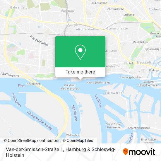 Van-der-Smissen-Straße 1 map