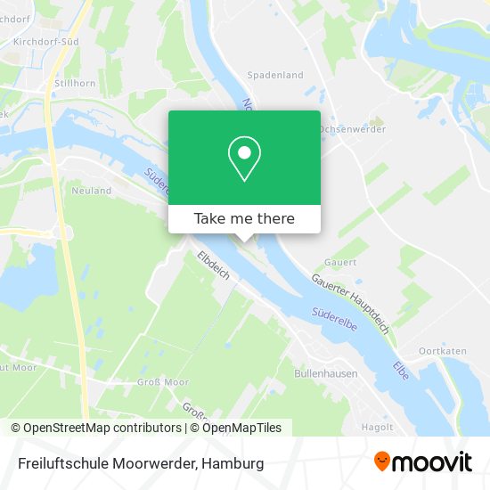 Freiluftschule Moorwerder map