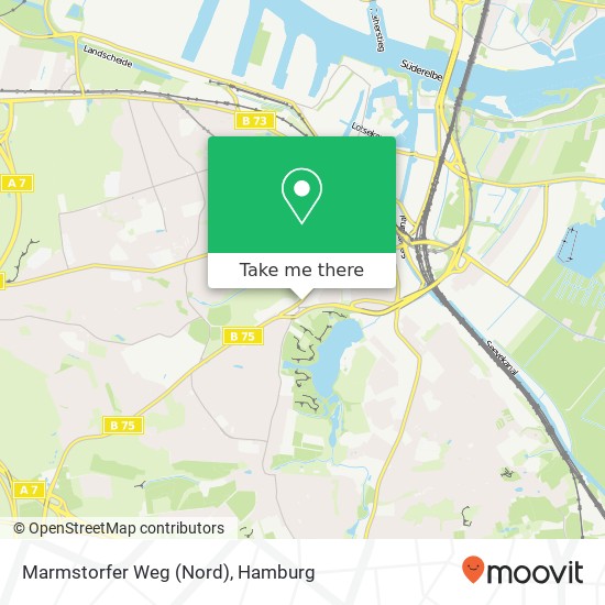 Карта Marmstorfer Weg (Nord)