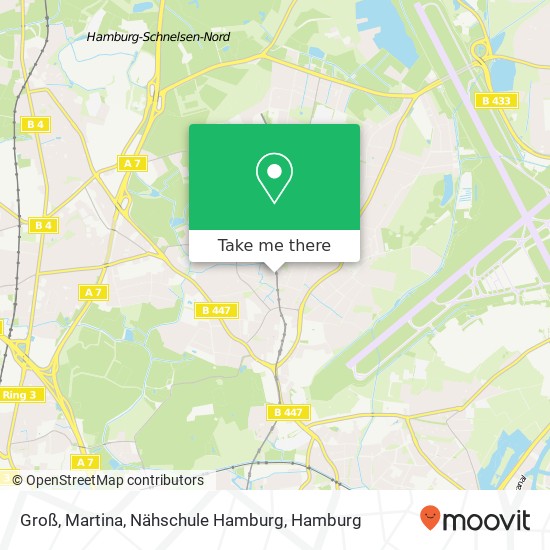 Groß, Martina, Nähschule Hamburg map