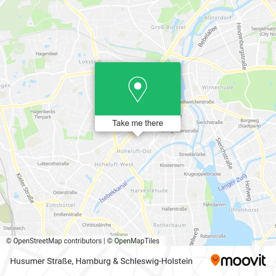 Карта Husumer Straße