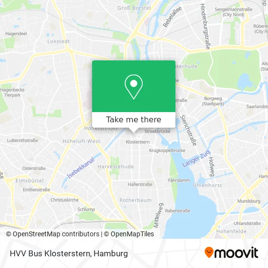 Карта HVV Bus Klosterstern