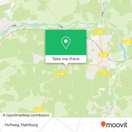 Hofweg map