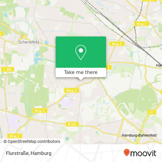 Flurstraße map
