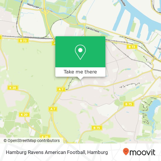 Карта Hamburg Ravens American Football