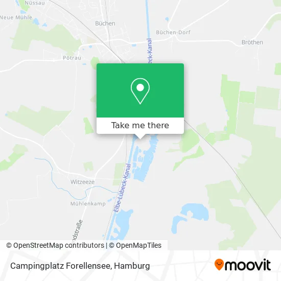 Карта Campingplatz Forellensee