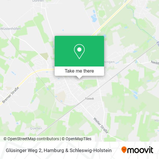 Glüsinger Weg 2 map