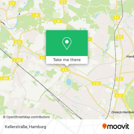 Карта Kellerstraße