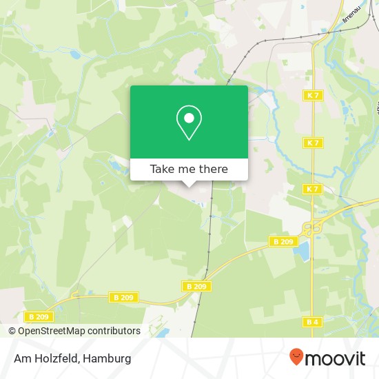 Am Holzfeld map