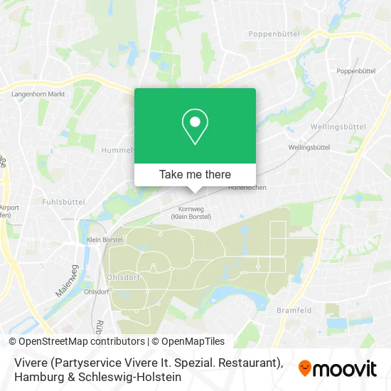 Карта Vivere (Partyservice Vivere It. Spezial. Restaurant)