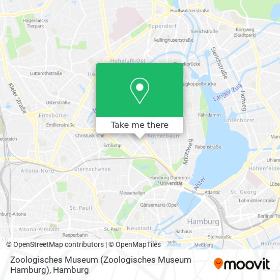 Карта Zoologisches Museum (Zoologisches Museum Hamburg)