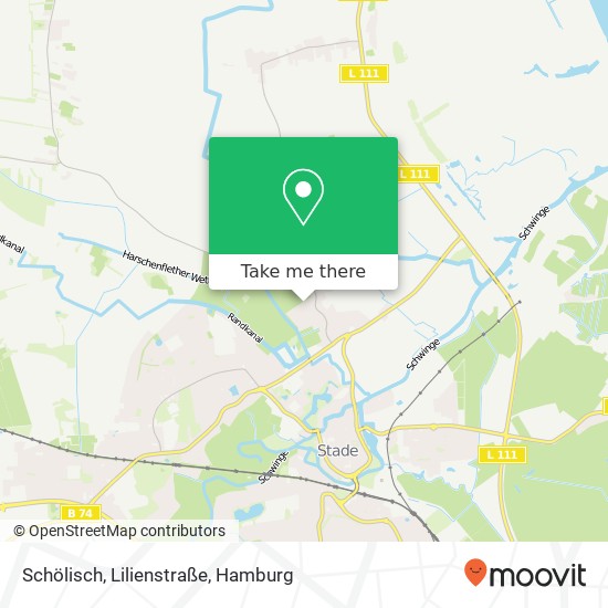 Schölisch, Lilienstraße map