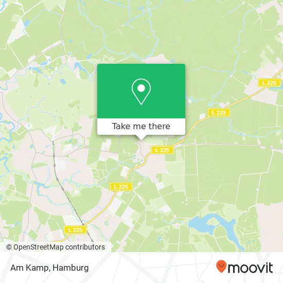 Am Kamp map