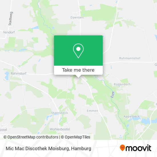 Карта Mic Mac Discothek Moisburg